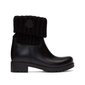 Moncler Ginette Rain Boot - Black size 38IT